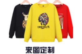 圓領衛(wèi)衣定做中可看出衛(wèi)衣是時尚先鋒